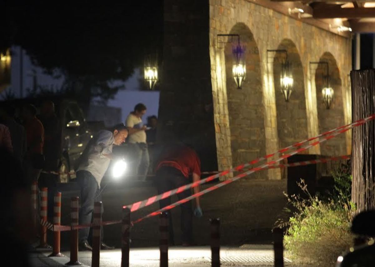 Φωτογραφίες από το σημείο της ένοπλης επίθεσης- ΦΩΤΟ από Cretapost Newsportal