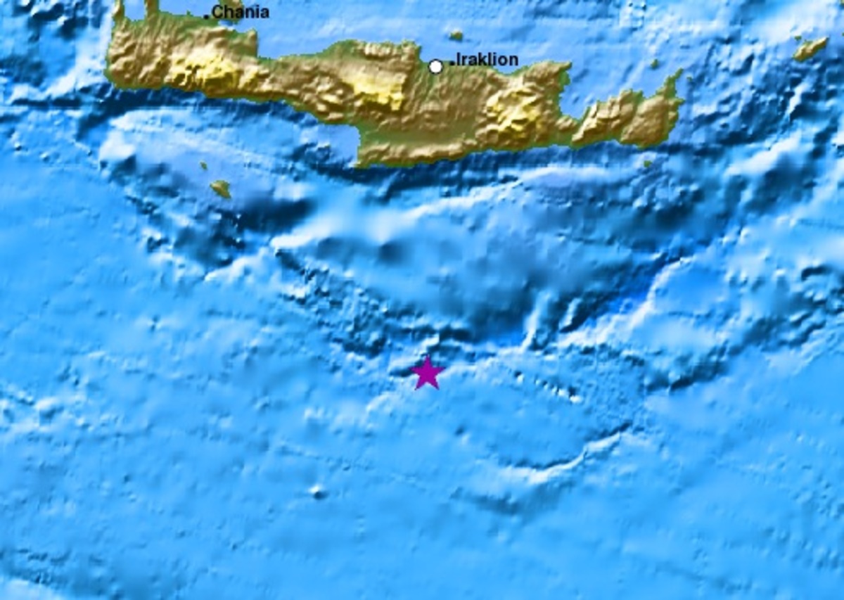 Σεισμός 5,1 Ρίχτερ με μεγάλη διάρκεια ταρακούνησε την Κρήτη