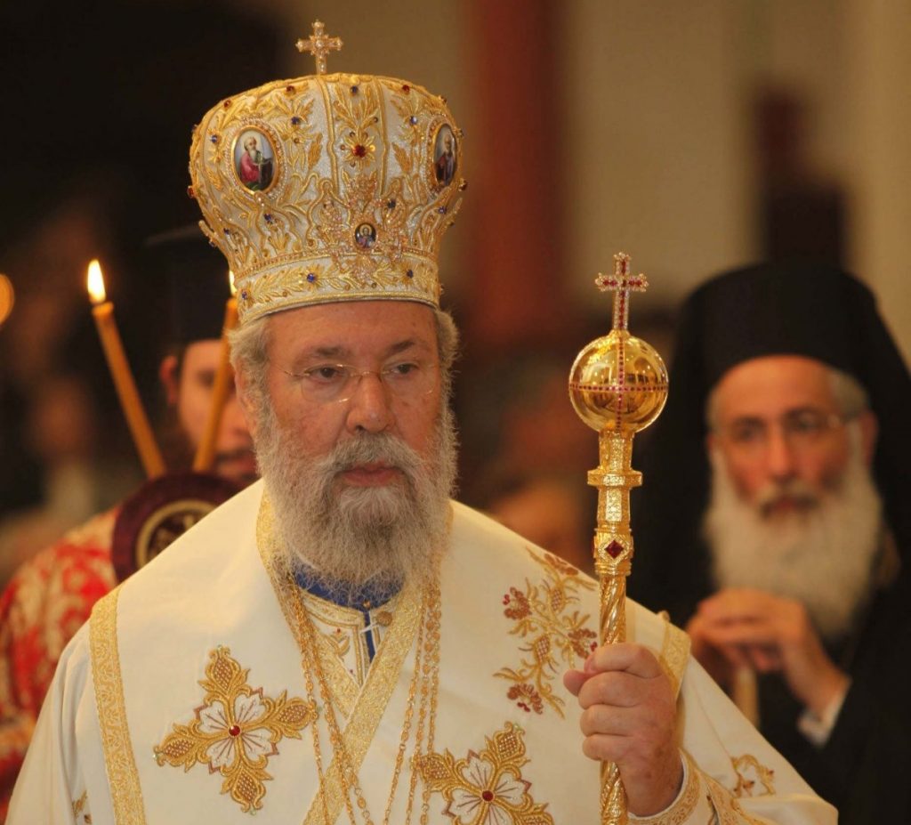 Δριμεία επίθεση του Αρχιεπισκόπου Κύπρου κατά του Γ.Γ. του Ο.Η.Ε