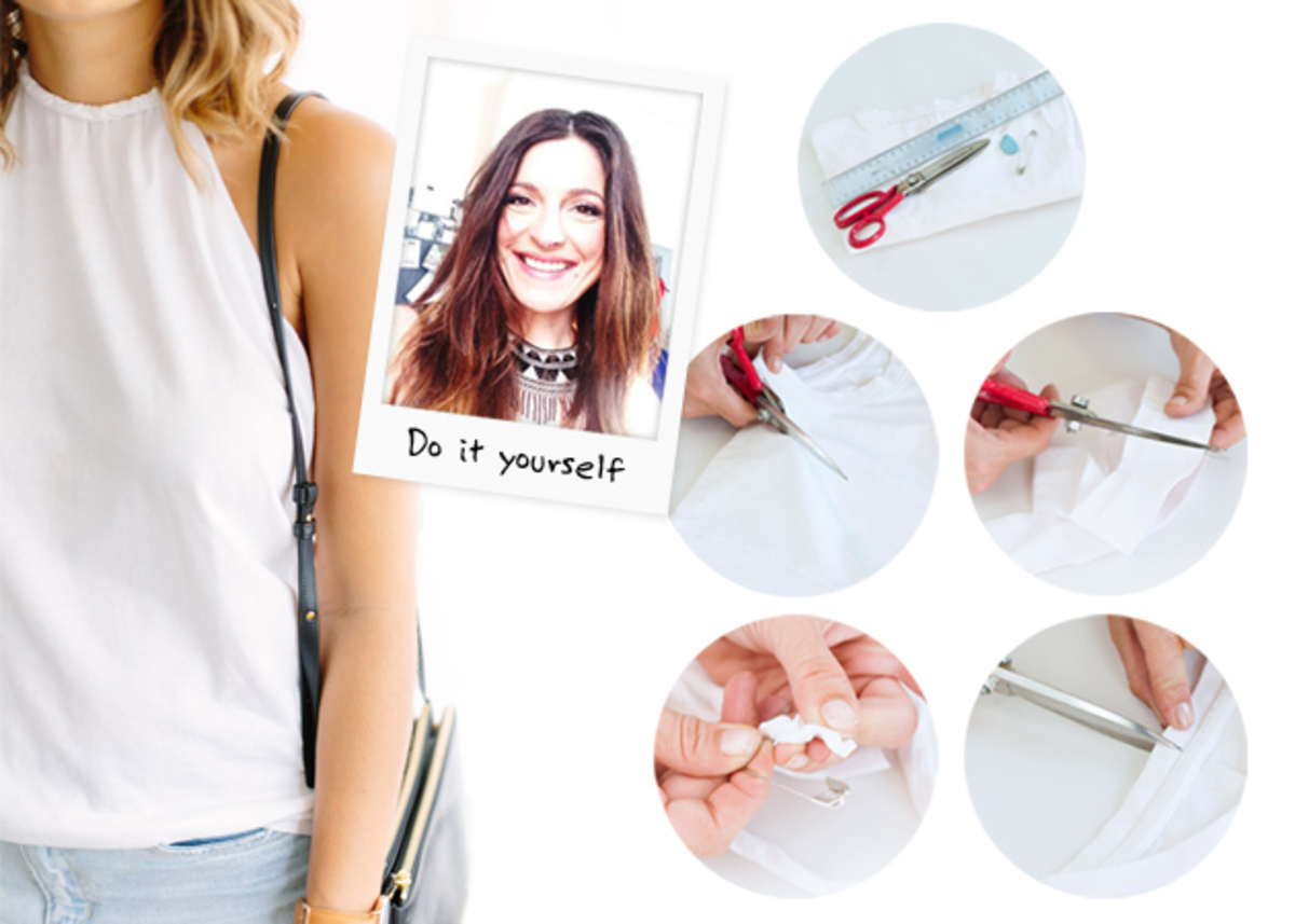 Κάντο μόνη σου: Πώς να μεταποιήσεις το παλιό σου πουκάμισο!