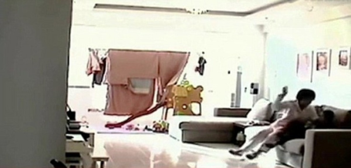 Σοκαριστικό βίντεο με νταντά