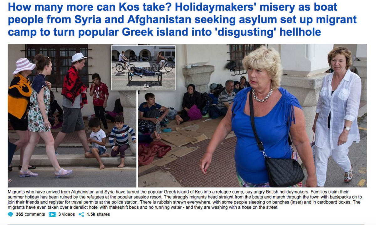 Κόλαφος η Daily Mail για την Κω: Την έκαναν αηδιαστικό κολαστήριο