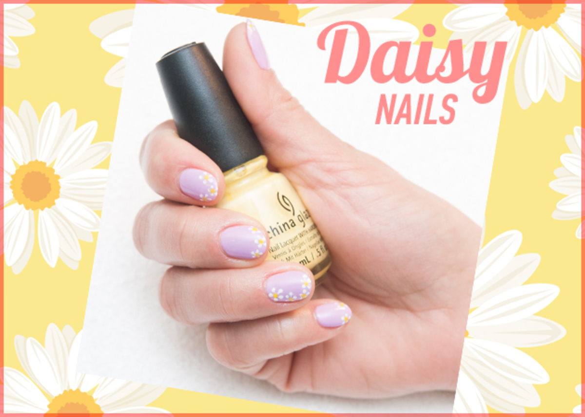 Πώς θα σχηματίσεις πανεύκολα μαργαρίτες στα νύχια σου!