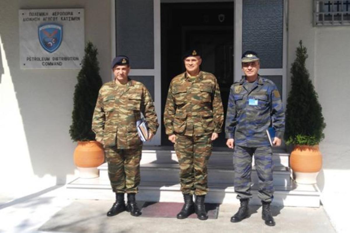 Ο Διοικητής 1ης Στρατιάς επισκέφθηκε η Διοίκηση Αγωγού Καυσίμων – Τι συμβαίνει [pics]