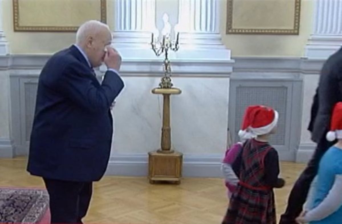 Δάκρυ Προέδρου Δημοκρατίας