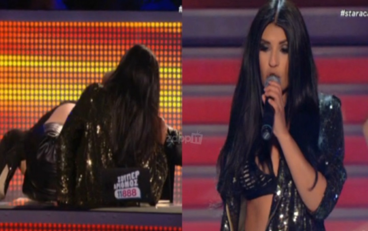 Χαμός με τη σέξι εμφάνιση της Δαλιδά στο Star Academy! Ξάπλωσε μπροστά στον Κωστόπουλο!