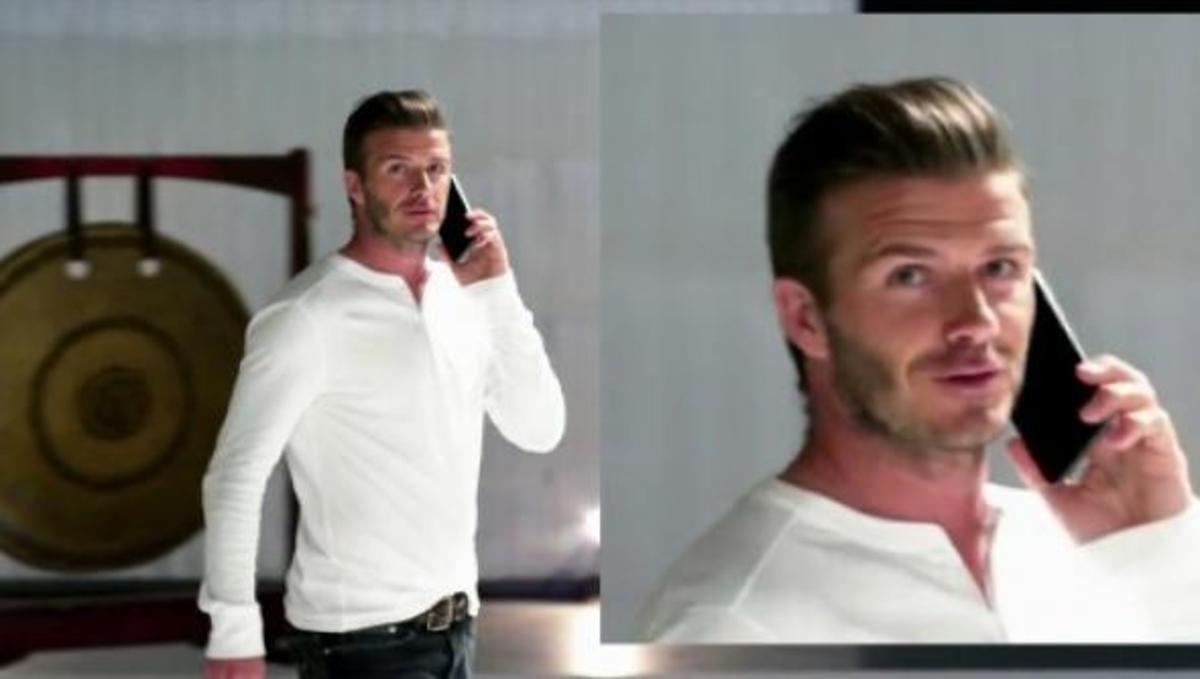 Δείτε τον David Beckham να διαφημίζει το Galaxy Note!