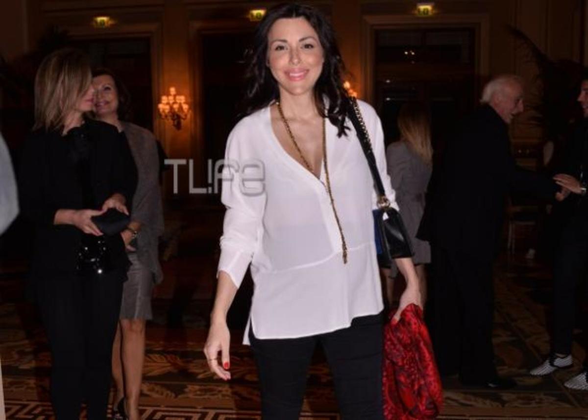 Σίσσυ Φειδά: Συνεχίζει τις κοσμικές εμφανίσεις ακόμα και στον 8ο μήνα της εγκυμοσύνης!