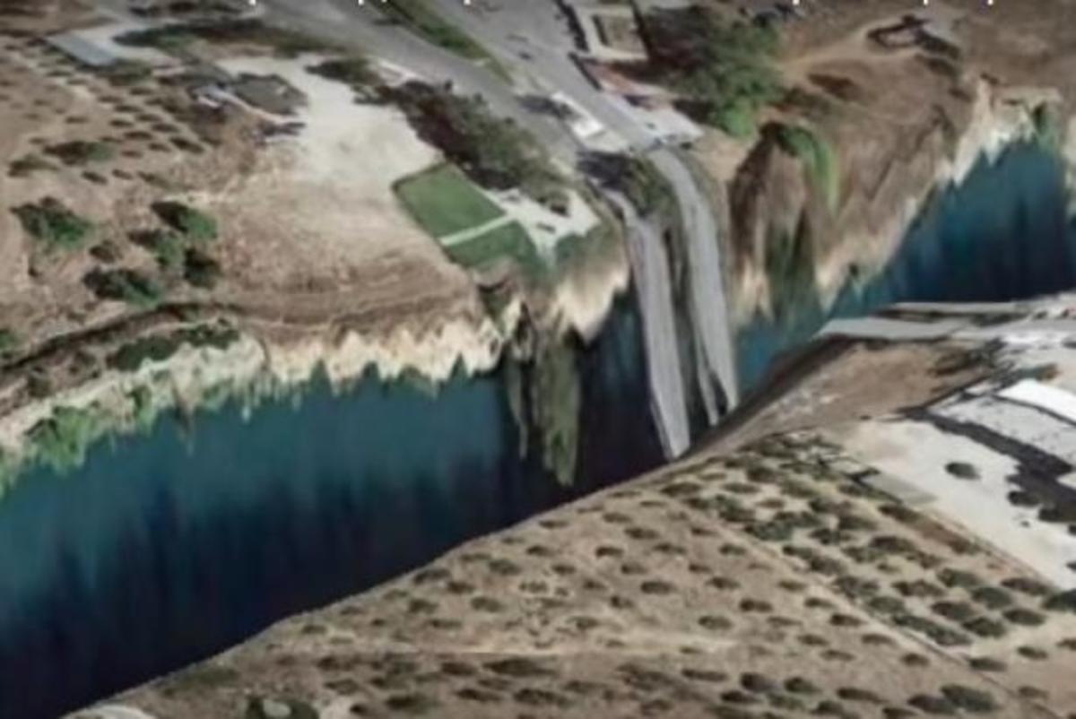 “Έλιωσε” τον Ισθμό η Google Earth! [vid]