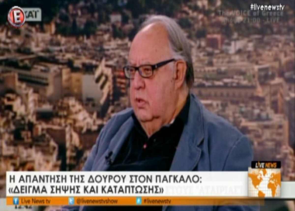 Απάντηση Δούρου σε Πάγκαλο