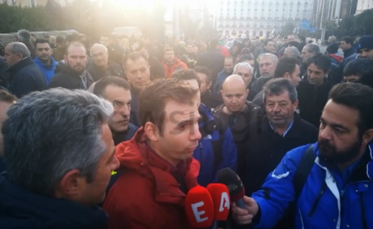 Διαμαρτυρία πυροσβεστών