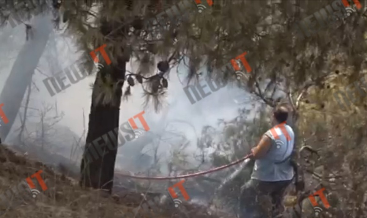 Φωτιά στα Δερβενοχώρια