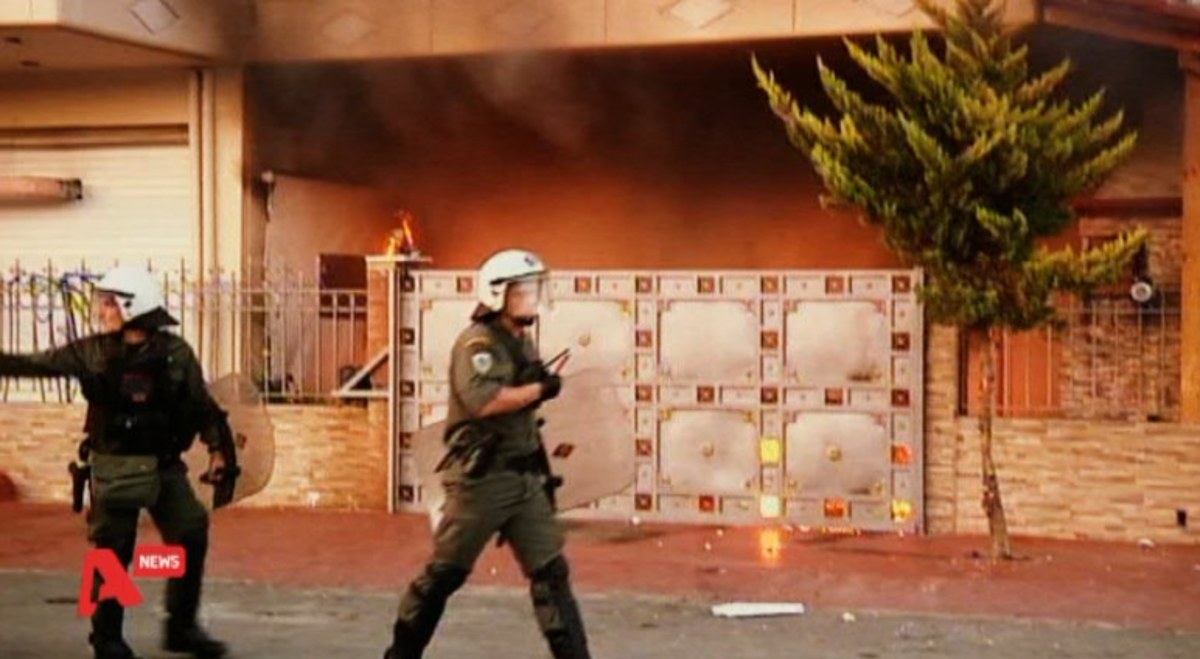 Μενίδι: Οργή και επεισόδια