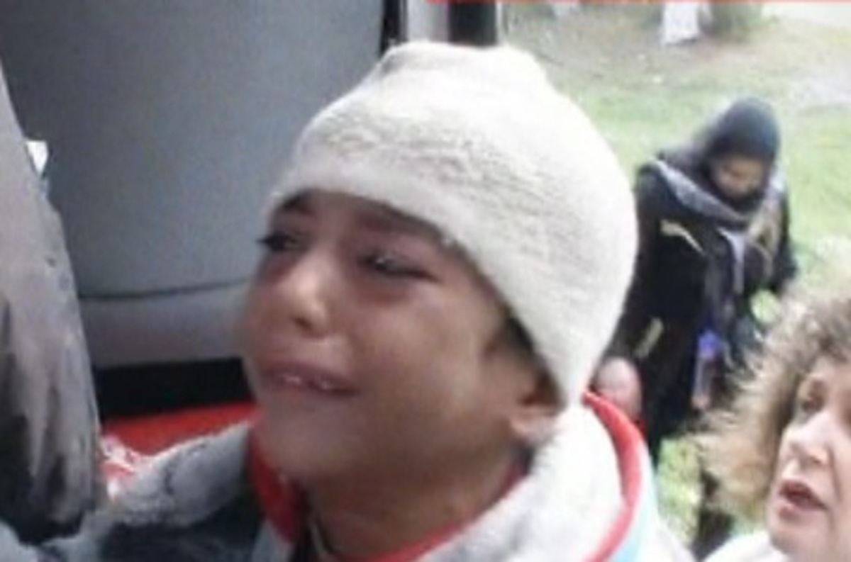 Συγκλονιστικές εικόνες με μετανάστες