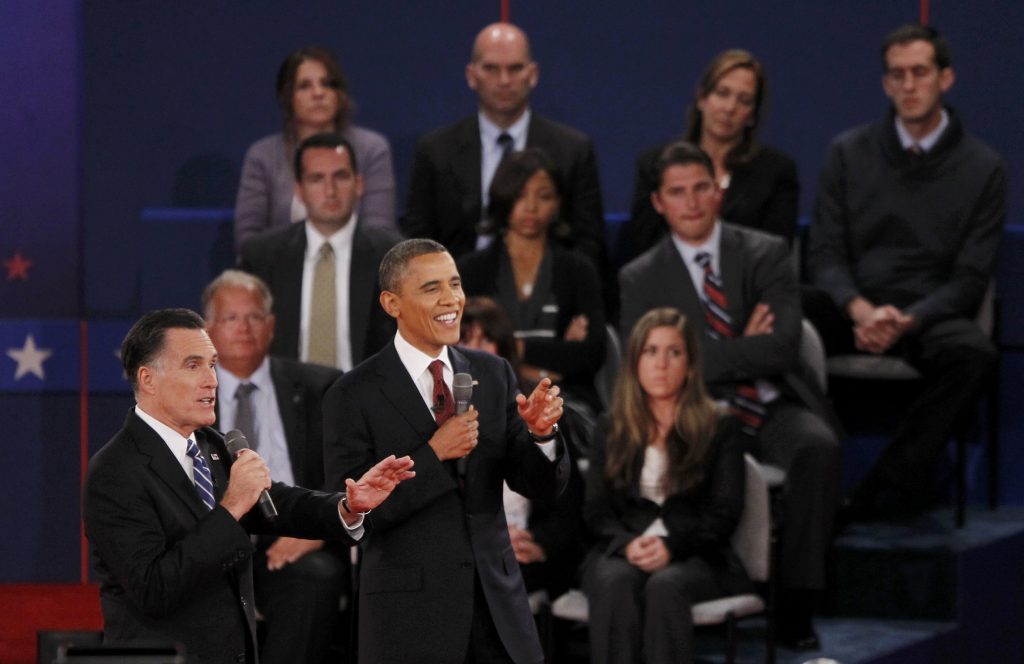 Όσα δεν είπαν και δεν έδειξαν οι κάμερες στο debate Ομπάμα-Ρόμνεϊ (ΦΩΤΟ)
