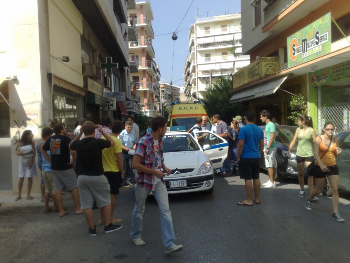 Λίγα λεπτά μετά το περιστατικό - ΦΩΤΟ από dete.gr
