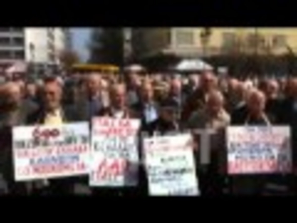 H πορεία των συνταξιούχων