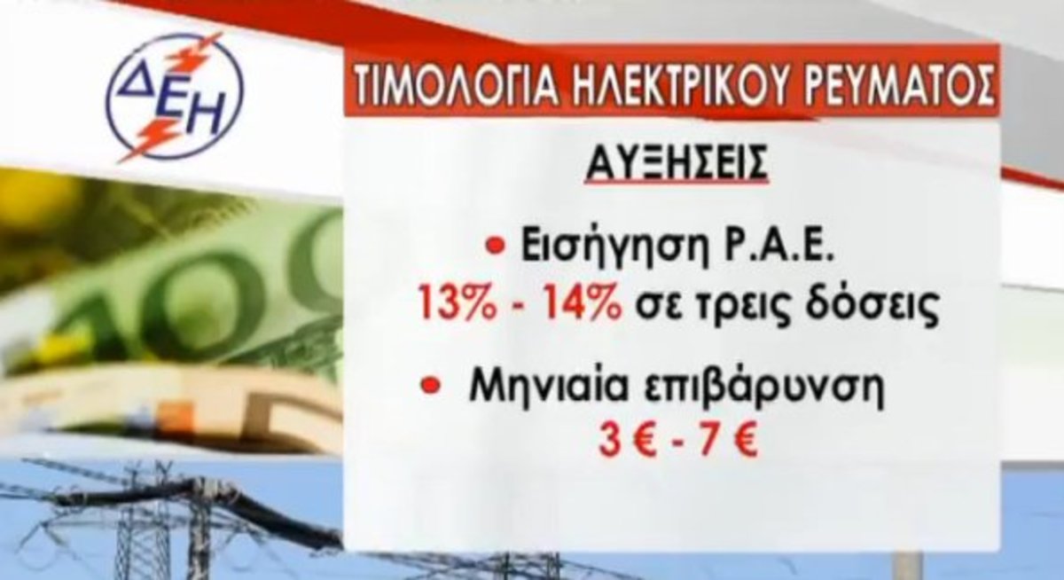 Ψαλίδι στις αυξήσεις της ΔΕΗ