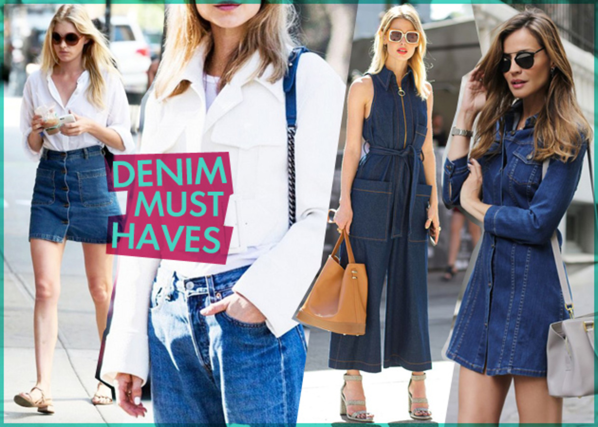 Τα 5 denim κομμάτια που πρέπει να έχεις στην ντουλάπα σου!