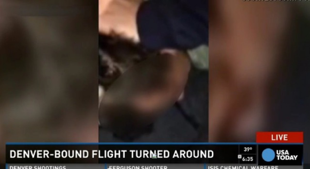 Τρόμος σε αεροπορικό ταξίδι