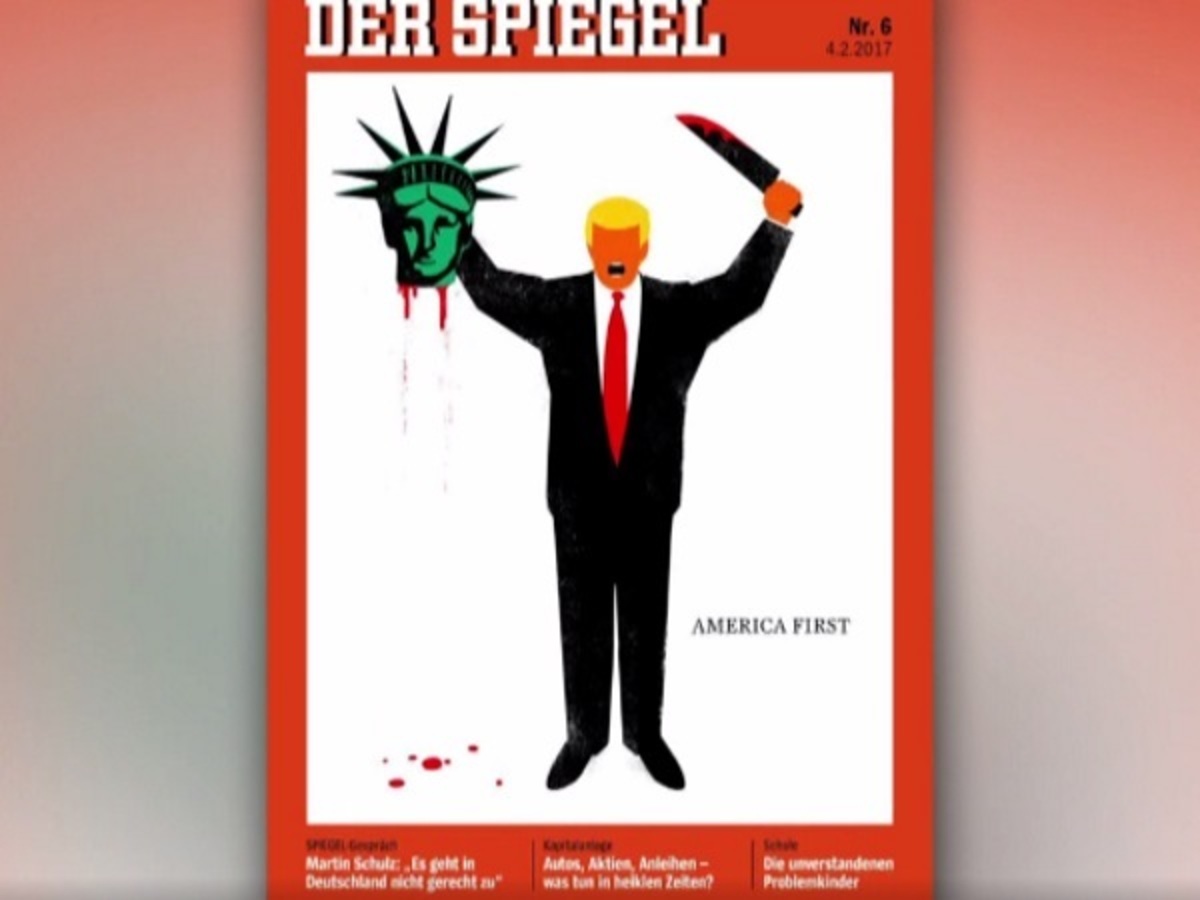 Ο “τζιχαντιστής” Τραμπ αποκεφαλίζει το Άγαλμα της Ελευθερίας! Σάλος με το εξώφυλλο του “Spiegel”