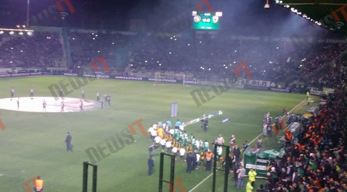 Παναθηναϊκός – ΑΕΚ 0-0  ΤΕΛΙΚΟ