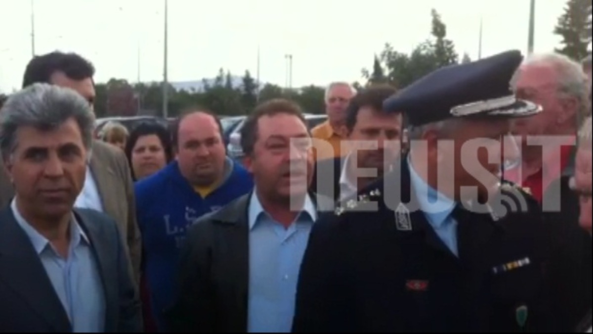 Διαμαρτυρία κατοίκων στην Αμυγδαλέζα