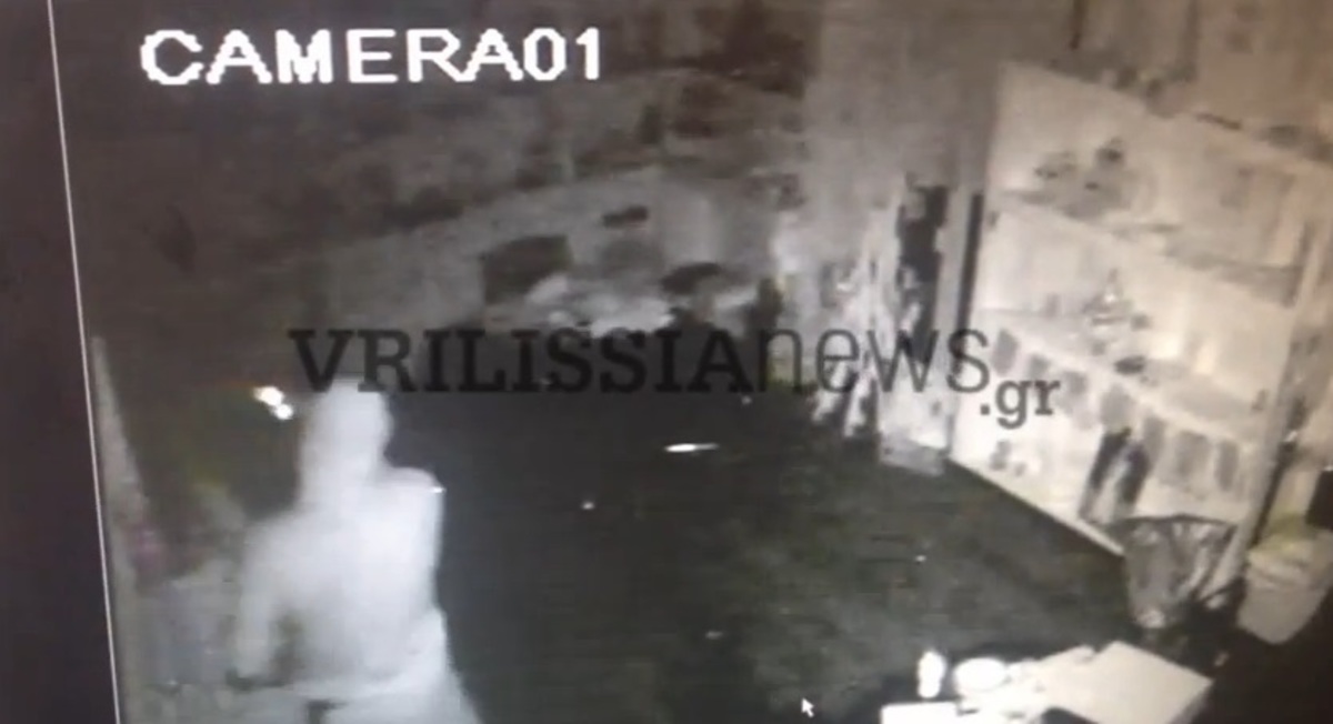 Καρέ-καρέ η κινηματογραφική διάρρηξη σε οίκο νυφικών στα Βριλήσσια!