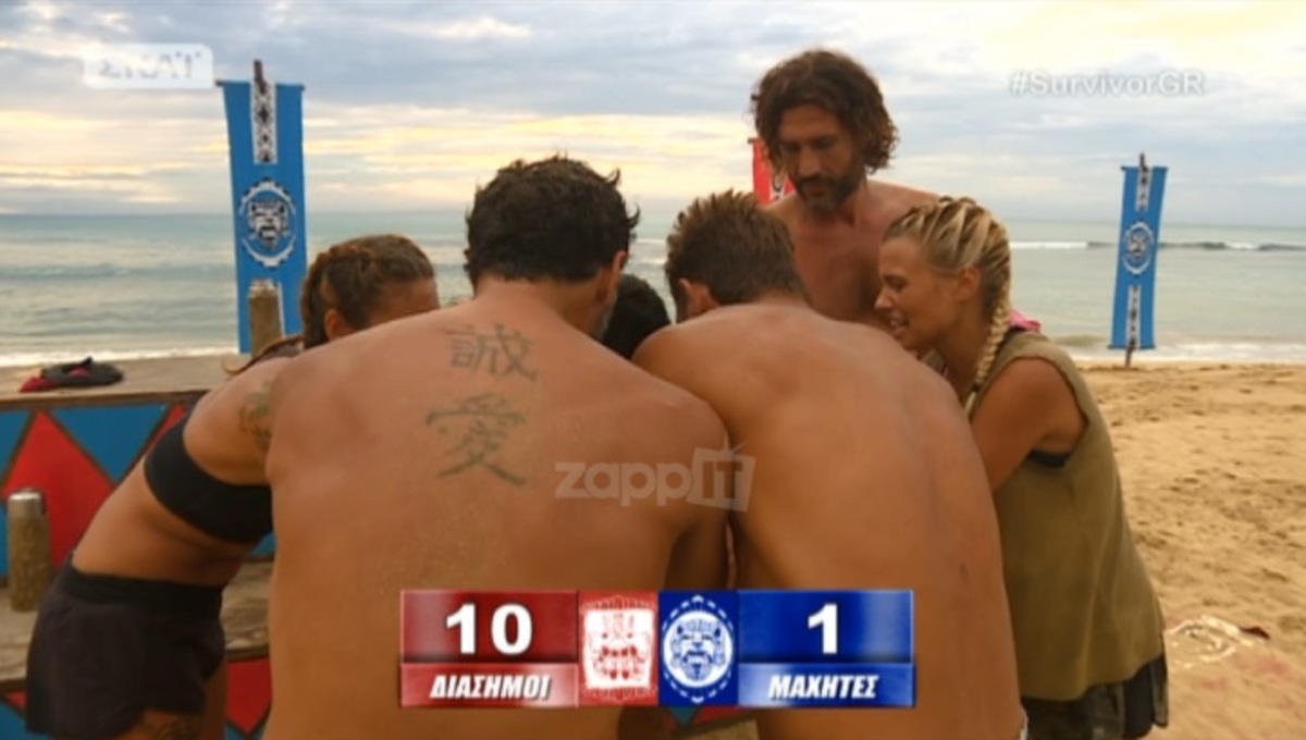 Οι Διάσημοι “ισοπέδωσαν” με 10-1 τους Μαχητές και κέρδισαν τον αγώνα ασυλίας!