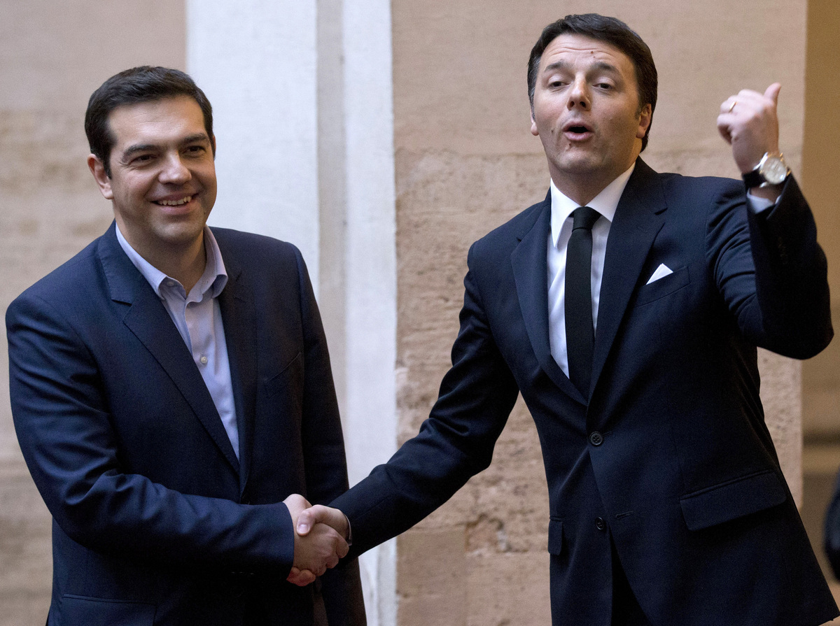 Ο Τσίπρας βρήκε σύμμαχο στην Ιταλία που τον κάλεσε να τηρεί τους κανόνες – “Ζητούμε χρόνο για το μεσοπρόθεσμο σχέδιο μας”
