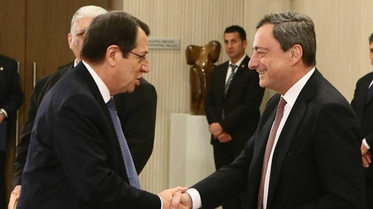 Ντράγκι: Σε πορεία εξόδου από το μνημόνιο η Κύπρος
