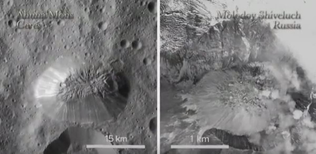 Νέα στοιχεία και μοναδικό βίντεο από τον πλανήτη Δήμητρα – Το ηφαίστειο που αντί για λάβα βγάζει… πάγο!