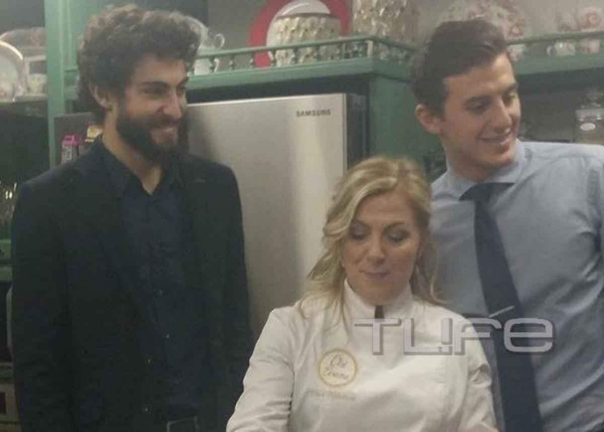 Ντίνα Νικολάου: Η έκπληξη των δυο γιων της που την έκανε να κλάψει! [pics,vid]