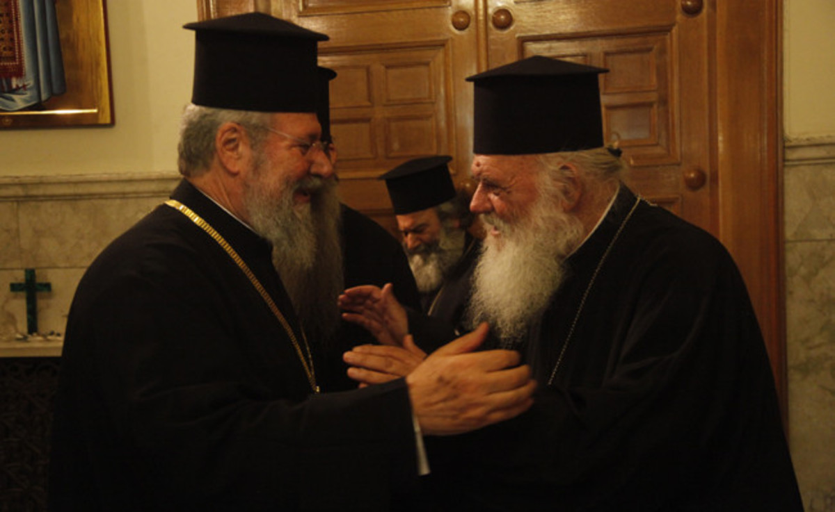Επίθεση Αρχιεπισκόπου Κύπρου σε Αθηνών Ιερώνυμο