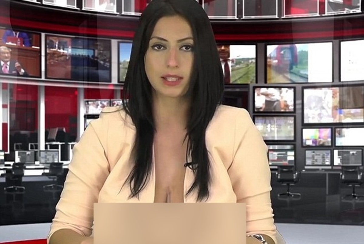 Χαμός στην αλβανική τηλεόραση! Αποκάλυψε το στήθος της στο δελτίο και την προσέλαβαν αμέσως! – ΒΙΝΤΕΟ