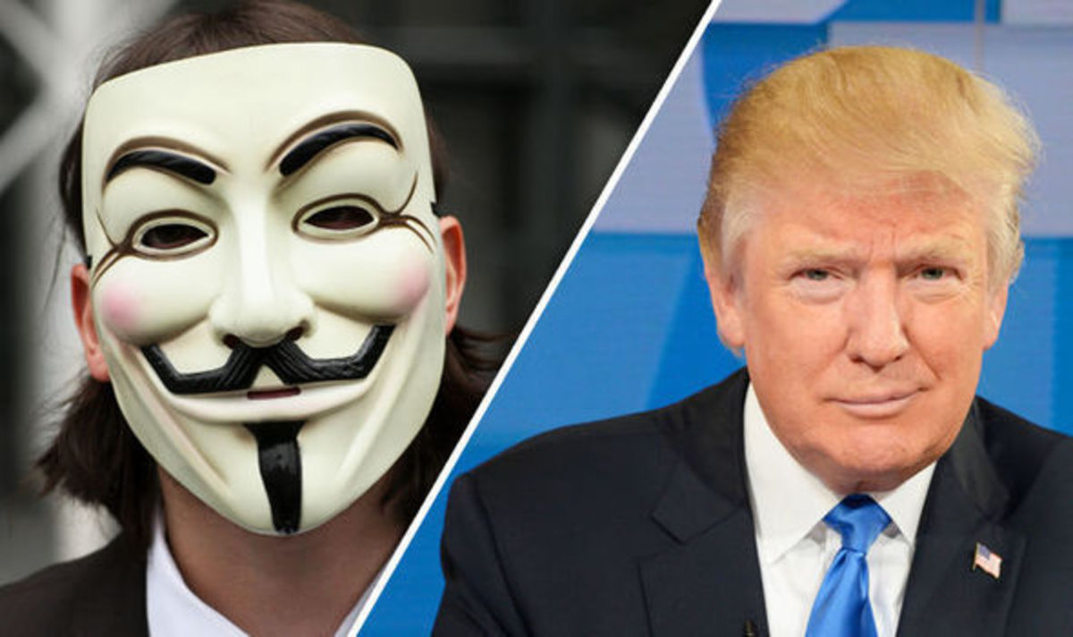Οι Anonymous χάκαραν	λογαριασμούς του Donald Trump!