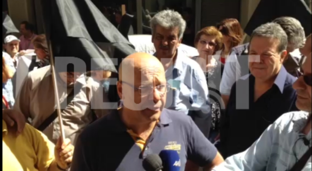 Διαμαρτυρία πρατηριούχων τσιγάρων