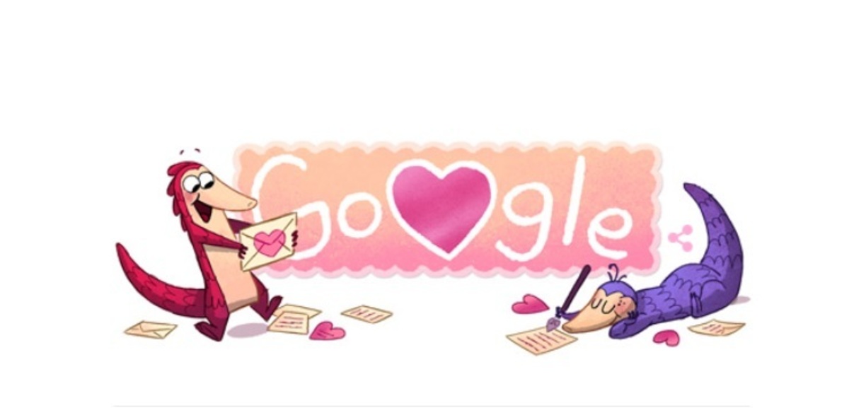 Τι είναι ο παγκολίνος – Google Doodle αφιερωμένο στον Άγιο Βαλεντίνο