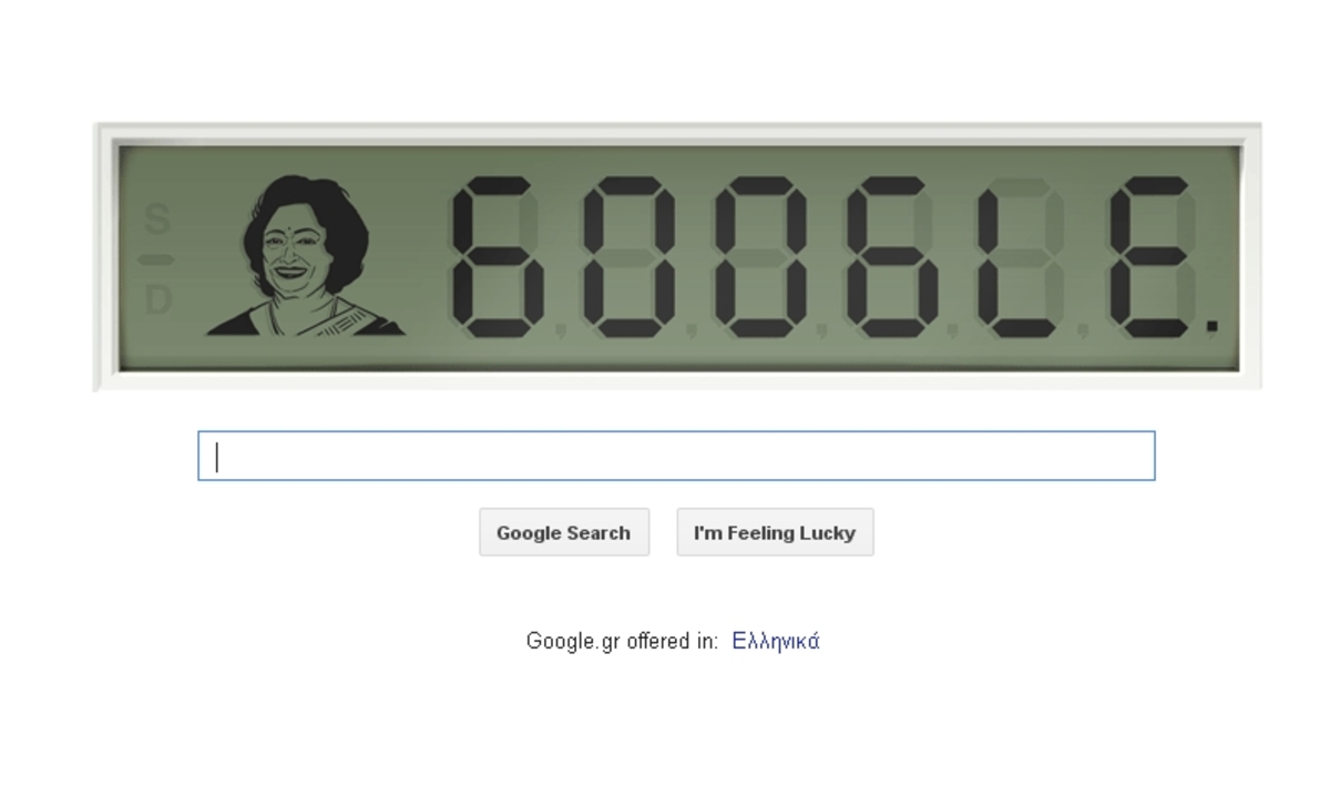 Σακουντάλα Ντεβί: Η Google τιμά τα 84α γενέθλιά της