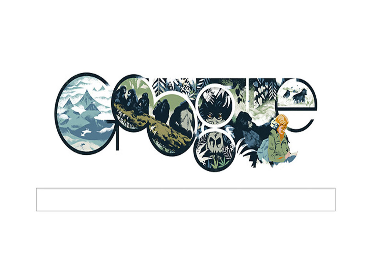 82α γενέθλια της Ντάιαν Φόσεϊ: Ένα doodle από τη Google