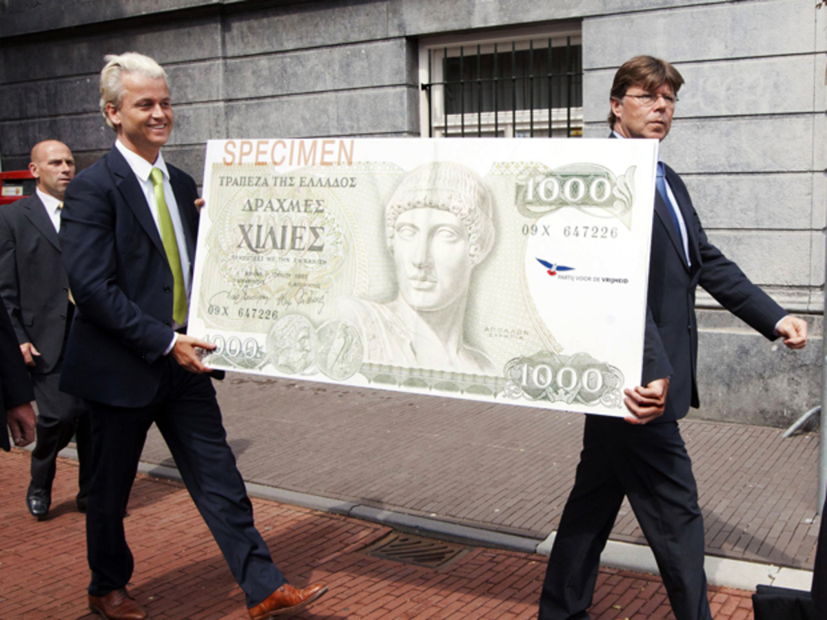 Ο σωτήρας της ευρωζώνης από τους Έλληνες!