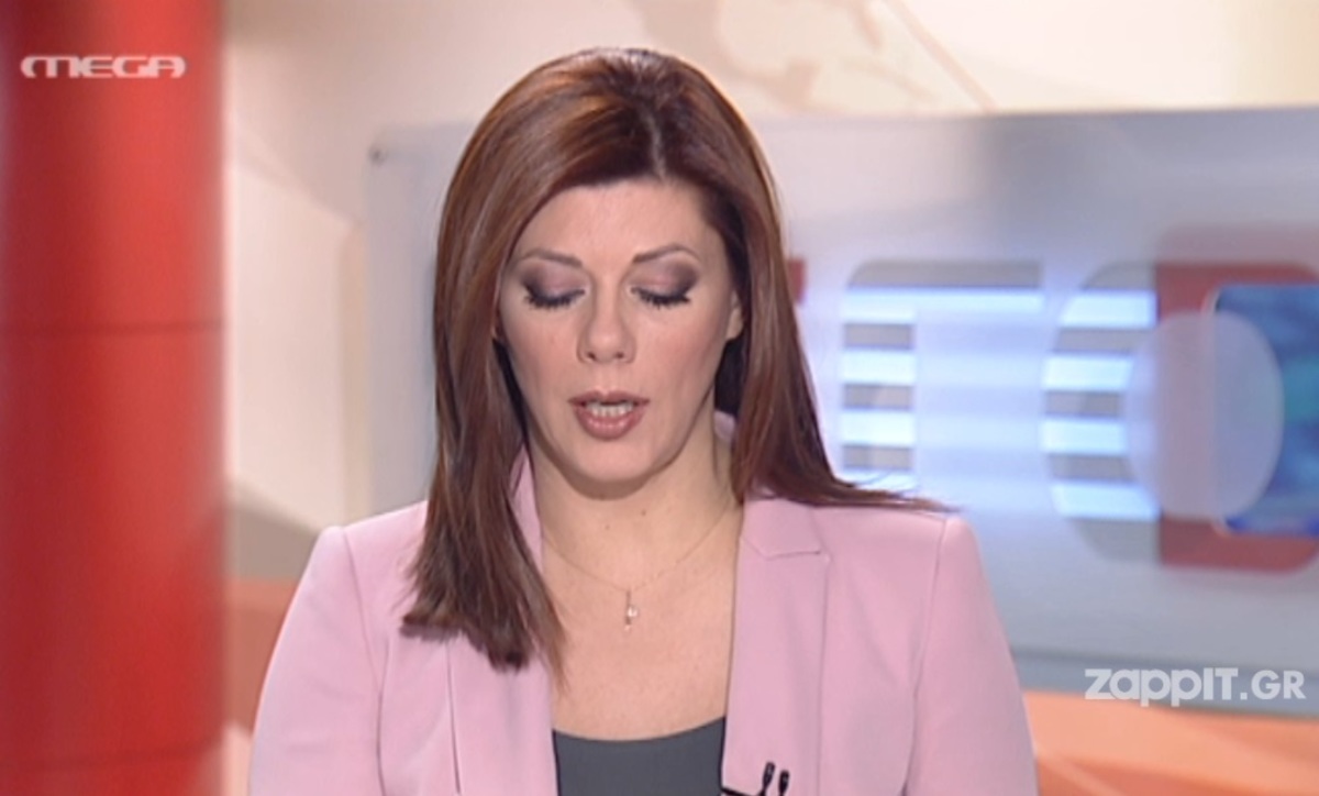 Η παρατεταμένη …αμνησία της Λίνας Δρούγκα στον αέρα του δελτίου