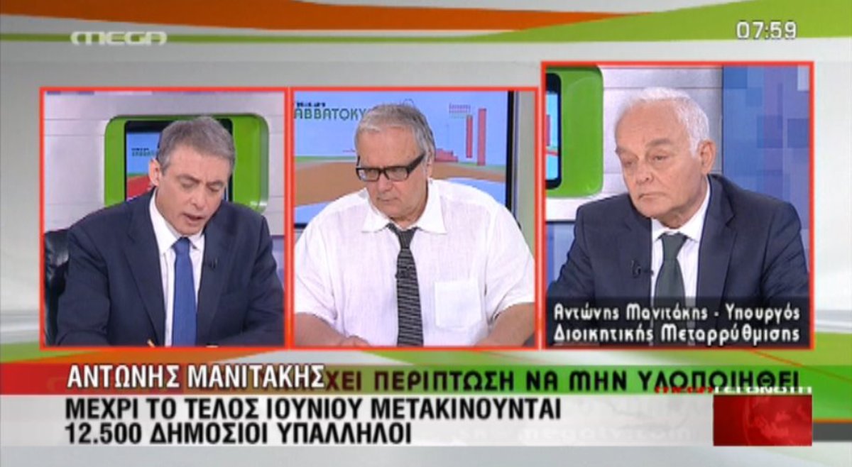 Μανιτάκης για μετακινήσεις