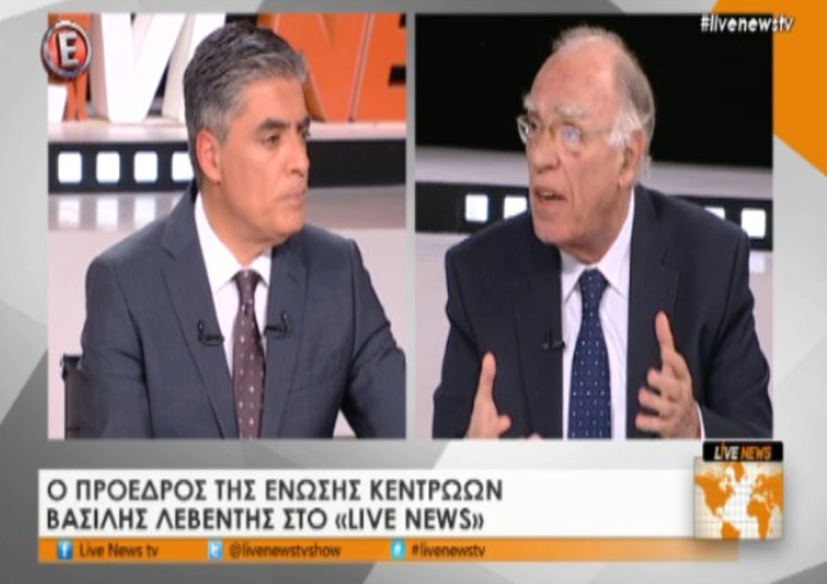 Λεβέντης στο Live News