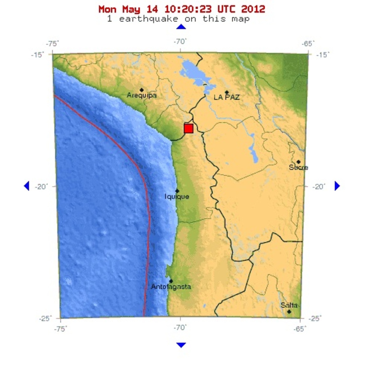 Δυο σεισμοί σε Χιλή – Περού