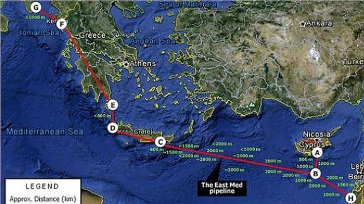 Φυσικό Αέριο: Κύπρος – Ελλάδα στο ραντεβού για αγωγό ανατολικής Μεσογείου – Ευρώπης – Γιατί θα λείπει ο Ισραηλινός Υπουργός