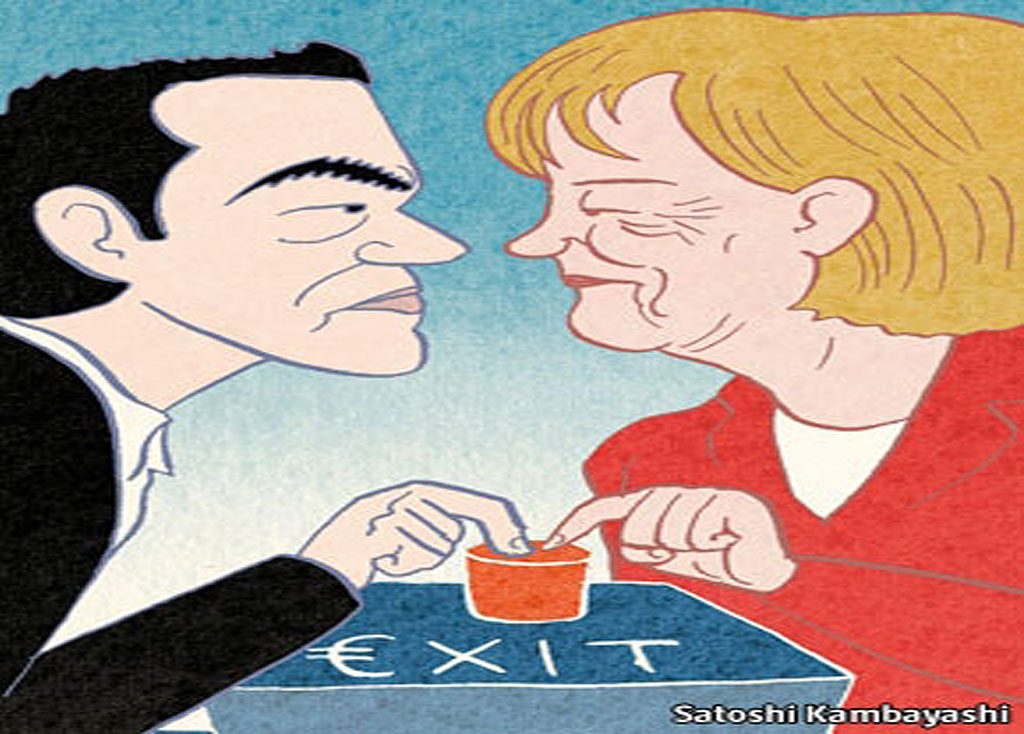 Τσίπρας ή Μερκελ, ποιος θα πατήσει το κουμπί για την Grexit;