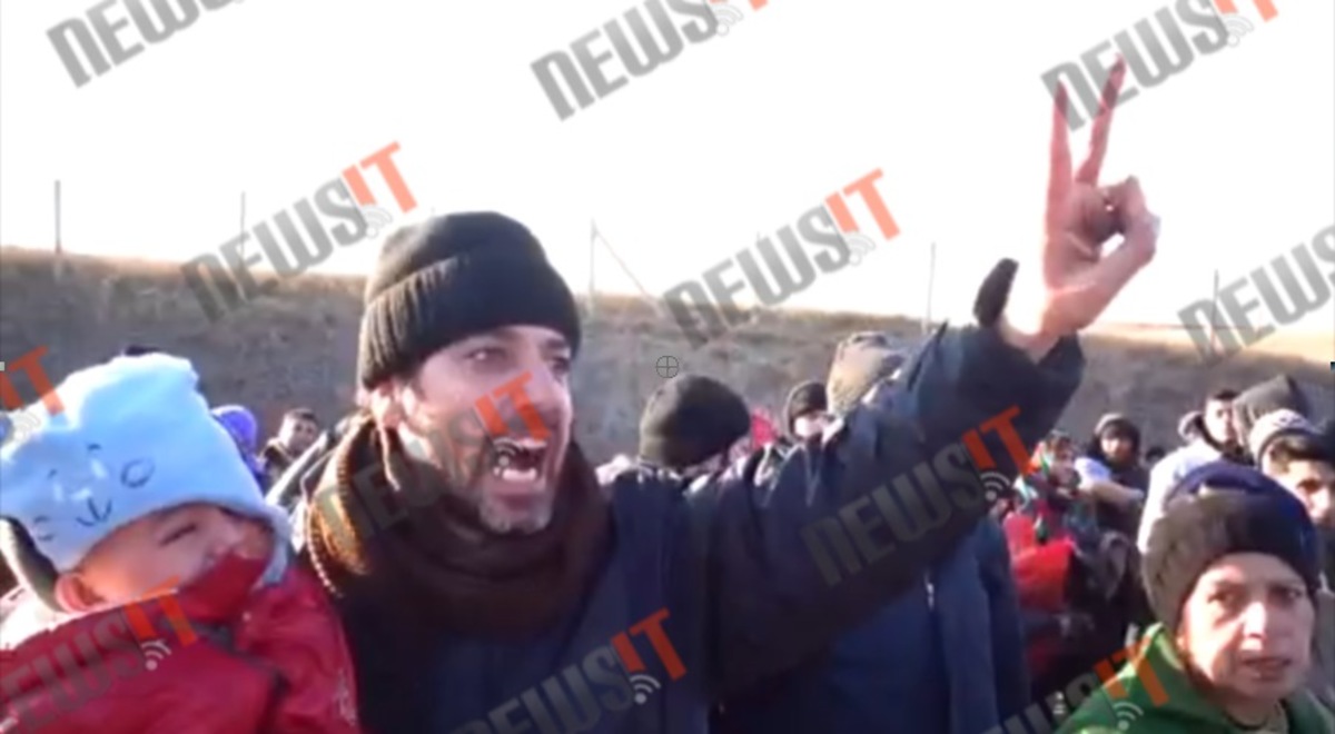 Πρόσφυγες στην Εγνατία