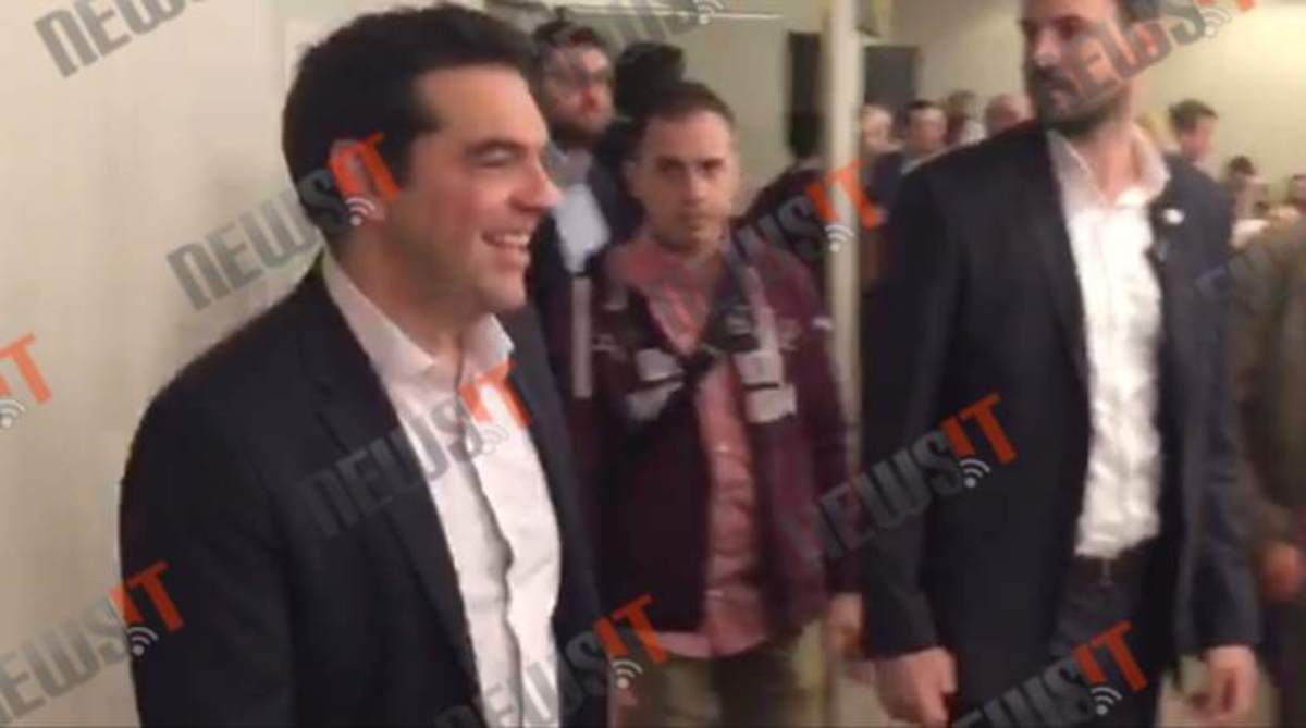 Είσοδος Τσίπρα