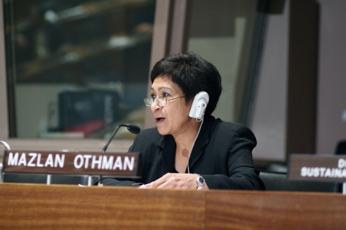 H µαλαισιανή αστροφυσικός Μαζλάν Οτµάν